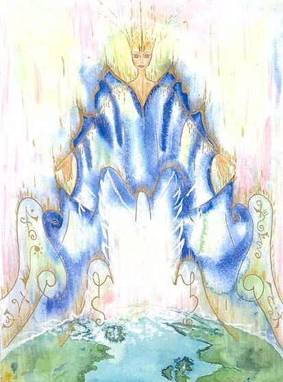 Angelic Aurora Borealis